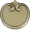 Regal Scroll Medallion - STL 3D model for CNC