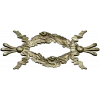 Floral Ribbon Cartouche STL for CNC