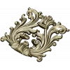 Rococo Acanthus Cartouche STL for CNC