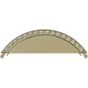 Semi-Circular Acanthus Pediment STL 3D Model