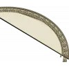 Semi-Circular Acanthus Pediment STL 3D Model