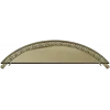 Semi-Circular Acanthus Pediment STL 3D Model