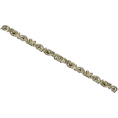 Ornamental Acanthus Border - STL 3D Model for CNC