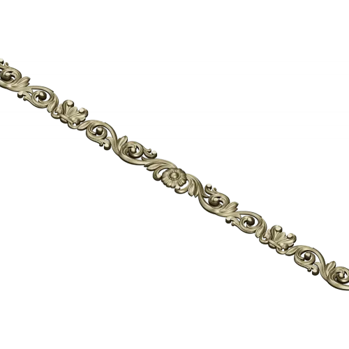 Ornamental Acanthus Border - STL 3D Model for CNC
