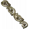 Acanthus Scroll STL 3D Model for CNC - Vertical Decorative Applique
