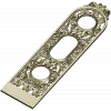 Ornate Vertical Panel STL - Decorative 3D Model for CNC