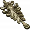 Regal Acanthus Drop - STL 3D Model