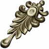 Regal Acanthus Drop - STL 3D Model