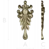 Regal Acanthus Drop - STL 3D Model
