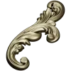 Acanthus Scroll STL 3D model for CNC carving