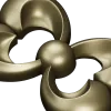 Trinity Bloom Rosette - STL 3D Model for CNC