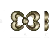Trinity Bloom Rosette - STL 3D Model for CNC