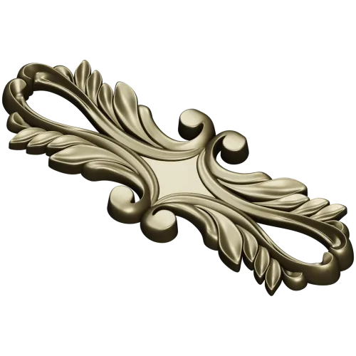 Акантовый картуш - 3D модель STL для ЧПУ