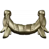 Laurel Ribbon Swag - high-detail STL 3D model for CNC