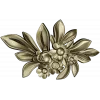High-relief Floral Applique STL for CNC Milling