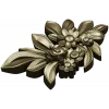 High-relief Floral Applique STL for CNC Milling