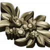 High-relief Floral Applique STL for CNC Milling