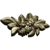 High-relief Floral Applique STL for CNC Milling