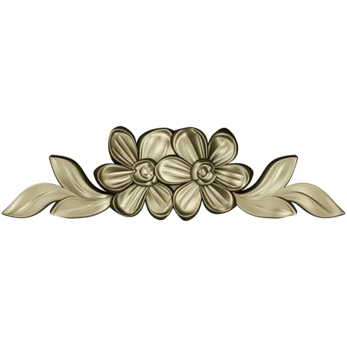 Floral Applique STL for CNC Milling