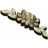 Floral Applique STL for CNC Milling