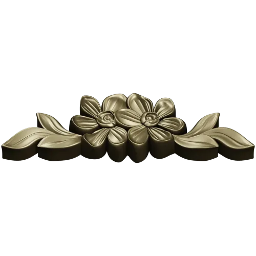 Floral Applique STL for CNC Milling