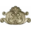 Rococo Shell Cartouche STL for CNC