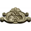 Rococo Shell Cartouche STL for CNC