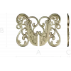 Rococo Floral Cartouche 3D model STL for CNC