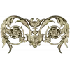 Rococo Floral Cartouche STL for CNC