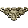 Baroque Shell Cartouche STL
