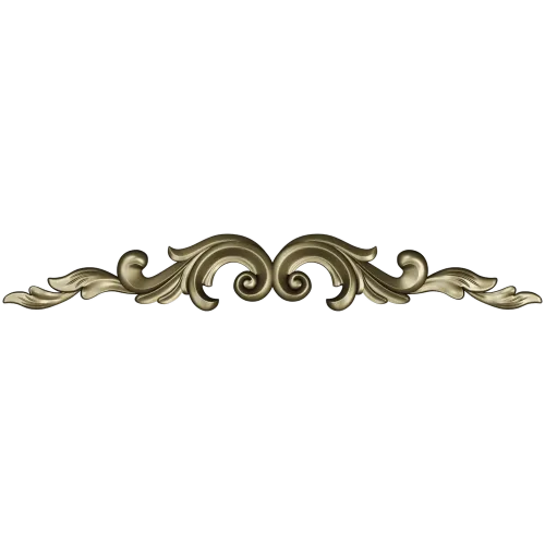 Baroque Acanthus Scroll - STL 3D Model for CNC