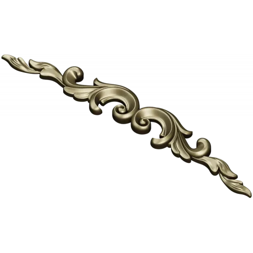 Baroque Acanthus Scroll - STL 3D Model for CNC