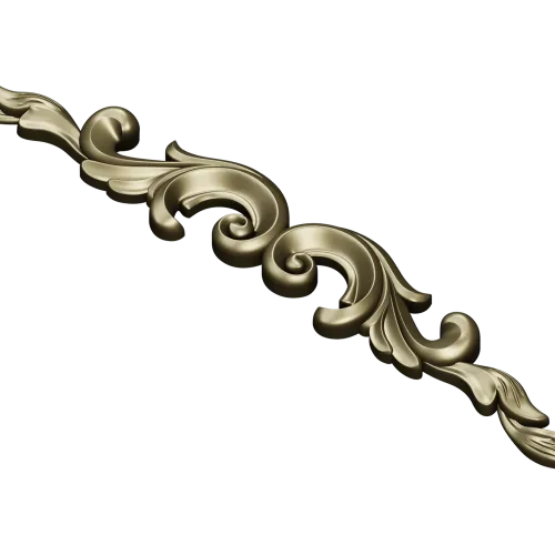 Baroque Acanthus Scroll - STL 3D Model for CNC