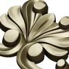 Baroque Acanthus Applique STL for CNC Milling
