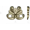 Baroque Acanthus Applique STL for CNC Milling