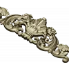 Baroque Acanthus Cartouche - 3D STL for CNC