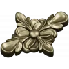 Floral Diamond Rosette - 3D STL Model for CNC