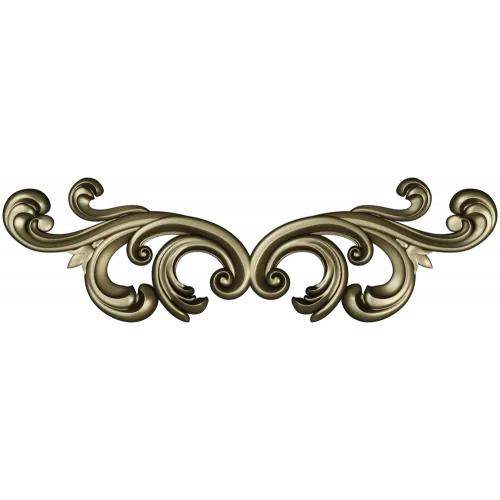 Baroque Acanthus Scroll STL for CNC Milling