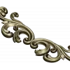 Baroque Acanthus Scroll STL for CNC Milling