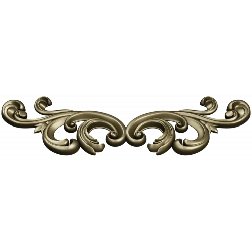 Baroque Acanthus Scroll STL for CNC Milling