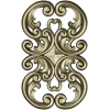Aurelia Scroll Cartouche - STL 3D model for CNC