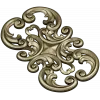 Aurelia Scroll Cartouche - STL 3D model for CNC