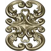 Aurelia Scroll Cartouche - STL 3D model for CNC