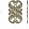 Aurelia Scroll Cartouche - STL 3D model for CNC