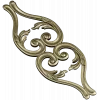 Lyrical Acanthus Drop - STL 3D model for CNC milling