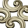 Lyrical Acanthus Drop - STL 3D model for CNC milling