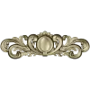 Ornamental Oval Cartouche STL for CNC