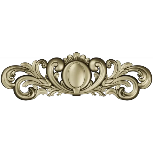 Ornamental Oval Cartouche STL for CNC