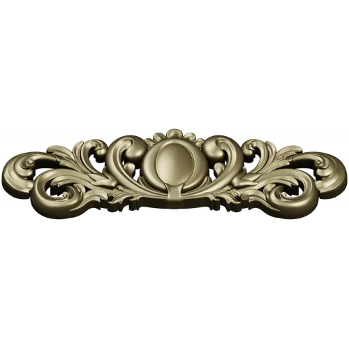 Ornamental Oval Cartouche STL for CNC