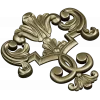 Baroque Acanthus Cartouche - STL 3D model for CNC milling